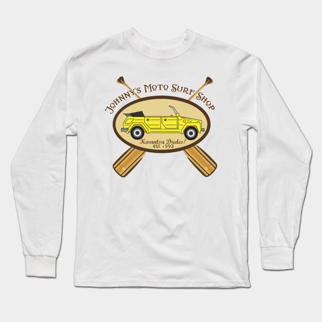Surf Ninjas Moto Surf Long Sleeve T Shirt TeePublic